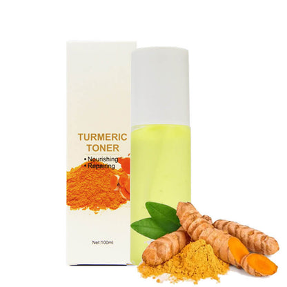 Turmeric toner nourishing repairing moisturing gentle formula 100ml