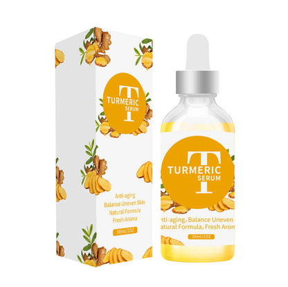 Face serum turmeric essence anti aging brighten remove dark spot 30ml