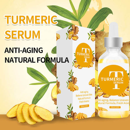 Face serum turmeric essence anti aging brighten remove dark spot 30ml