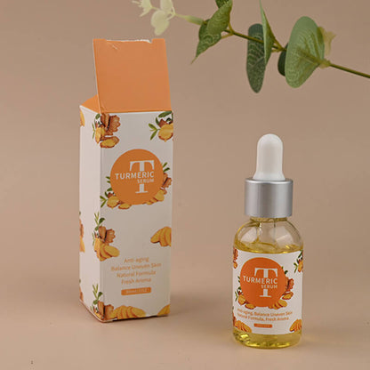 Face serum turmeric essence anti aging brighten remove dark spot 30ml