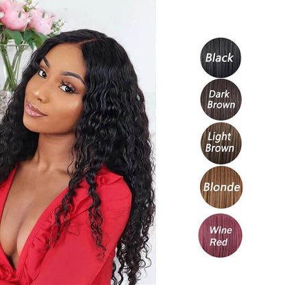 African black wigs long curly beauty hair easy to wear