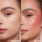 12 color 2 in 1 blush stick with brush cream waterproof vegan