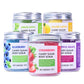 5 scent brushed candy scrub body care scrub fruit bath salt bath ball