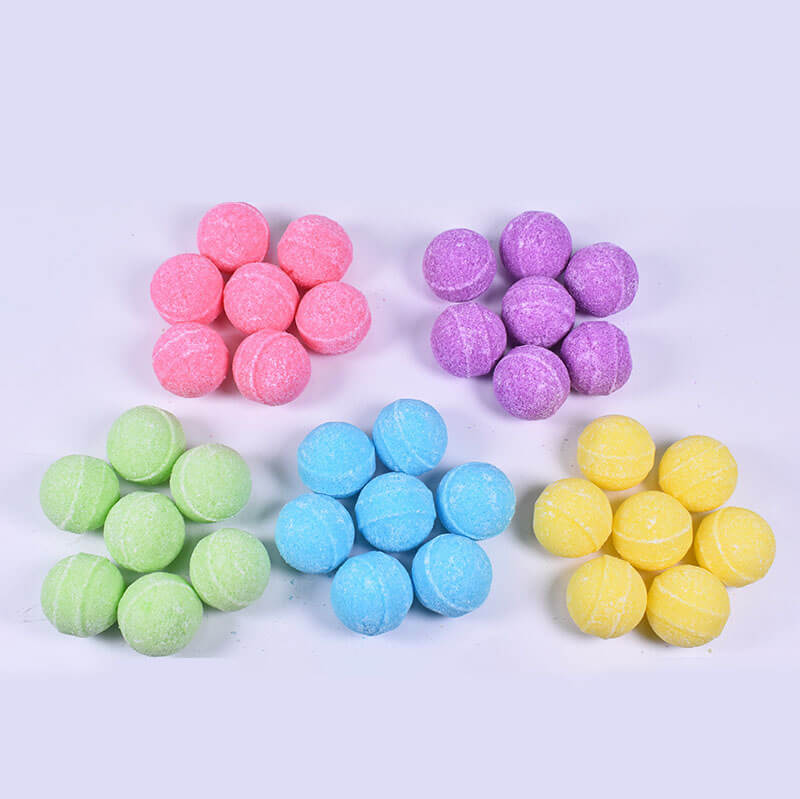 5 scent brushed candy scrub body care scrub fruit bath salt bath ball