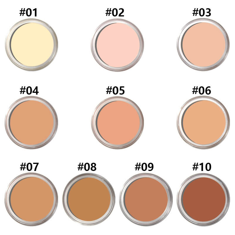 15 color cream concealer matte full coverage long lasting