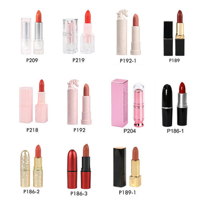 11 bottles & 14 colors DIY lipstick matte creamy waterproof long lasting