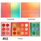 24 color eyeshadow palette double-door foldable matte earth tones