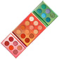 24 color eyeshadow palette double-door foldable matte earth tones