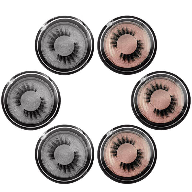 3D false eyelashes mink hair print your logo