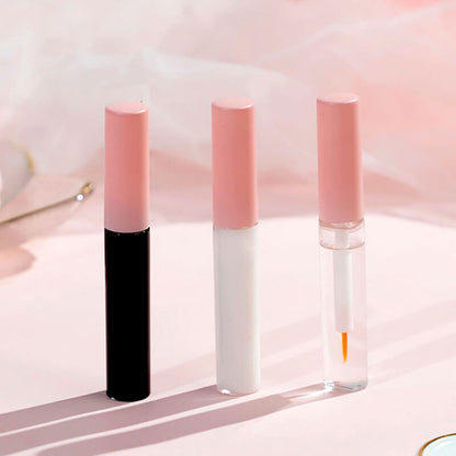 False eyelash glue double eyelid glue fast dry pink bottle