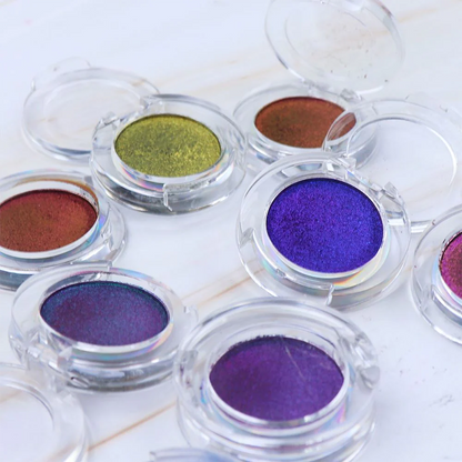 9 color eyeshadow powder chameleon metallic high pigment