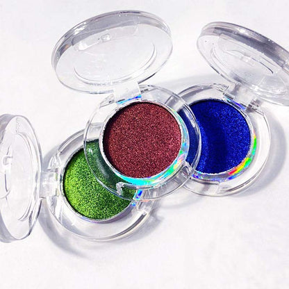 9 color eyeshadow powder chameleon metallic high pigment