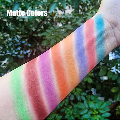 Paleta de sombras de ojos de 40 colores de alto pigmento