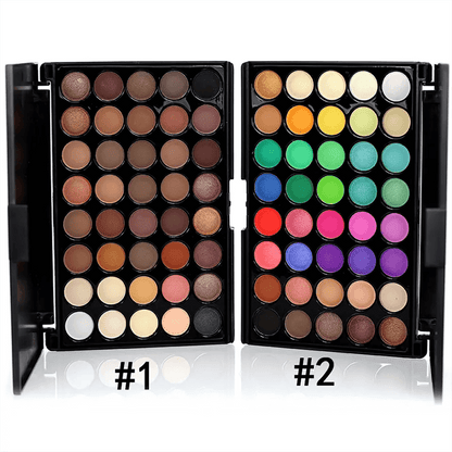 40 color small size eyeshadow palette makeup artist matte full colors