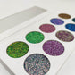 10 color glitter eyeshadow palette chameleon shining eye makeup