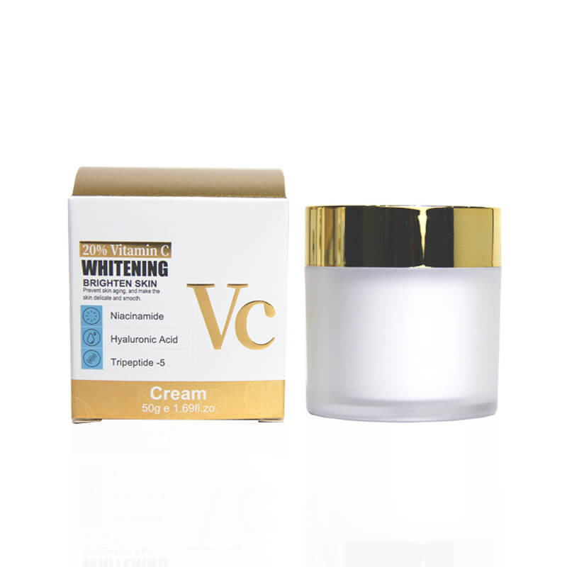 20% Vitamin C facial cream hydration moisturizing nourishing brightening 50g