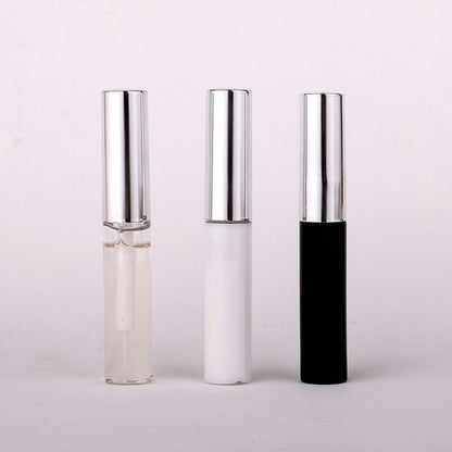 False eyelash glue Invisible lash glue fast dry waterproof silver bottle