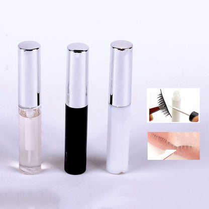 False eyelash glue Invisible lash glue fast dry waterproof silver bottle