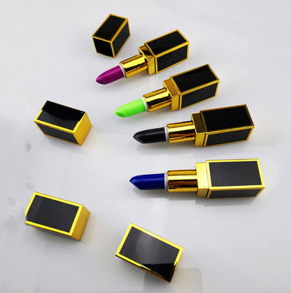 8 colors fluorescent lipstick matte luminous lipstick night club party