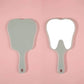 6 color makeup mirror cute teeth handle mirror advertising dental handheld