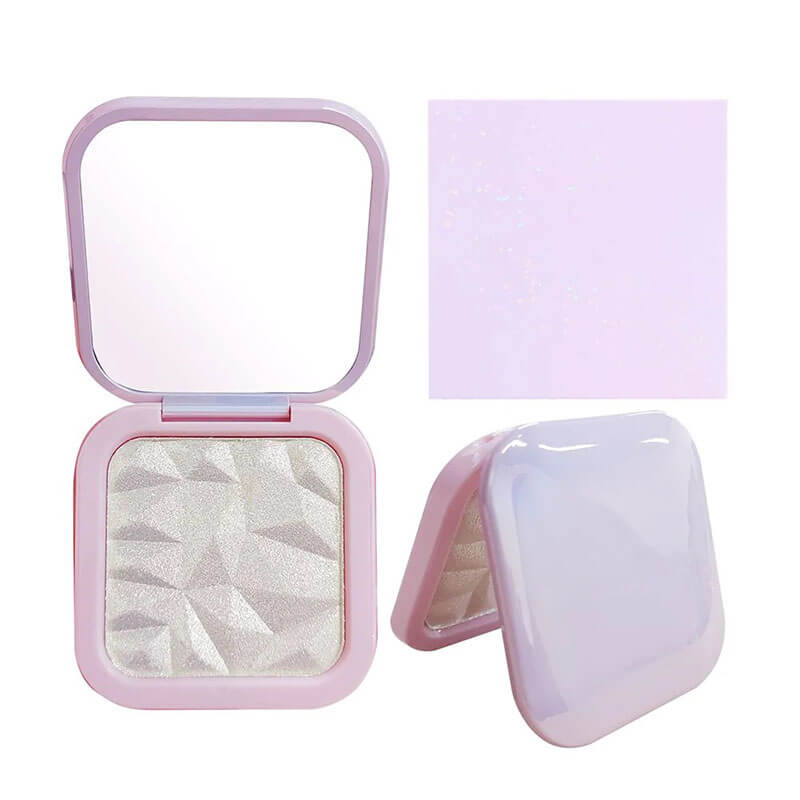 Iluminador en polvo compacto de 12 colores Shimmer