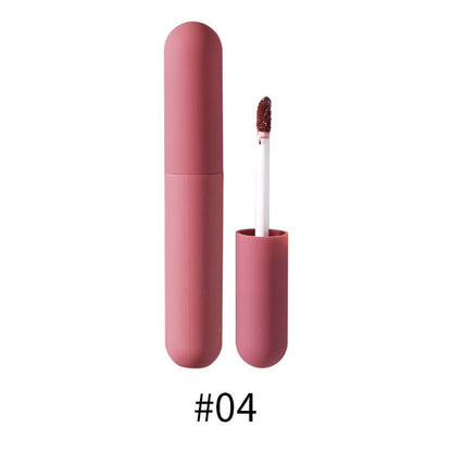 6 colors lip gloss lip glaze bullet nude vegan high pigmented