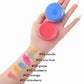 6 color 3 in 1 lip care set lip plumping oil sleeping lip mask exfoliating scrub