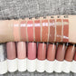 28 color lip gloss lip glaze high pigmented moisturizing short fat tube