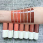 28 color lip gloss lip glaze high pigmented moisturizing short fat tube