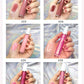 64 colors lip gloss high pigmented nude shiny white tube (Color 33-64)