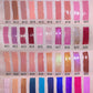 64 colors lip gloss high pigmented nude shiny white tube (Color 33-64)