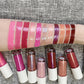 28 color lip gloss lip glaze high pigmented moisturizing short fat tube