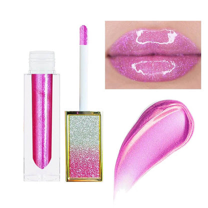 34 color lip gloss nude glitter high pigmented gradient tube (color 01-25)