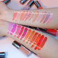 22 color lip gloss lip glaze non-stick high pigmented square tube