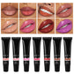 24 color lip gloss lip glaze long lasting high pigmented squeeze tube 15ml