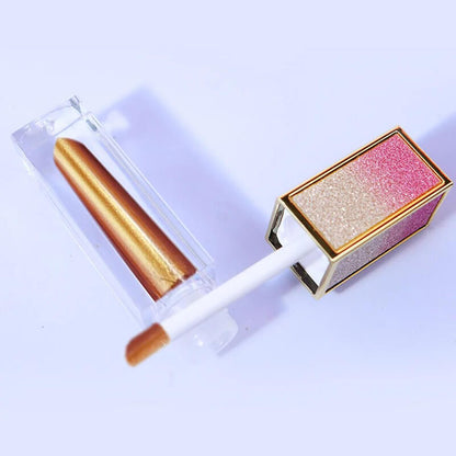 34 color lip gloss nude glitter high pigmented gradient tube (color 01-25)