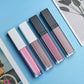 39 color nude lip gloss high pigmented vegan long lasting black tube (color 01-33)