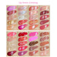 40 color lip gloss nude shimmer lip glaze long lasting high pigmented (Color 01-30)