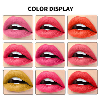 Paleta de brillo de labios de 15 colores Hidratante Alto pigmento