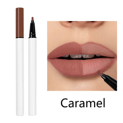 4 color liquid lip liner matte velvet waterproof long-lasting high pigmented