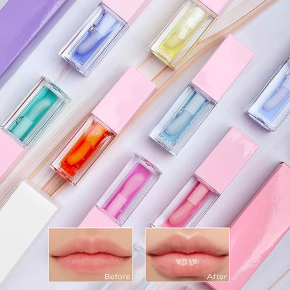 42 color lip oil botanical vegan lip plumping lipgloss vegan (color 01-30)