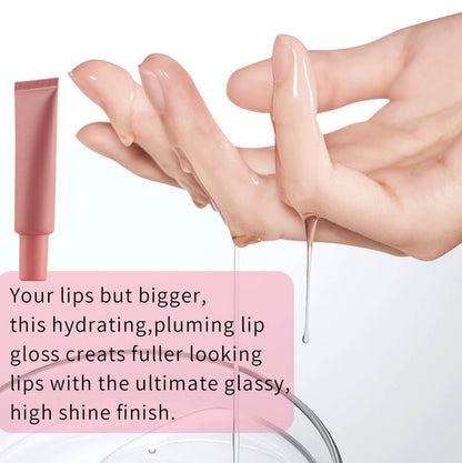 Clear lip serum lip gloss lip plumping oil lipstick base moisturizing 30ml