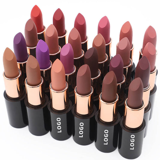 24 color matte lipstick moisturing vegan high pigmented