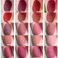 40 color matte liquid lipstick non-stick long lasting silver tube (Color 01-30)