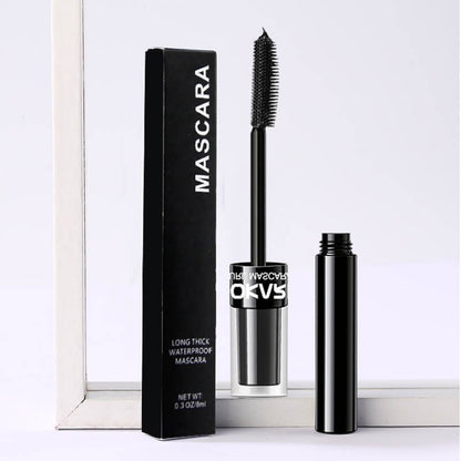 Mascara 4D silk fiber volume thick curling waterproof no smudge