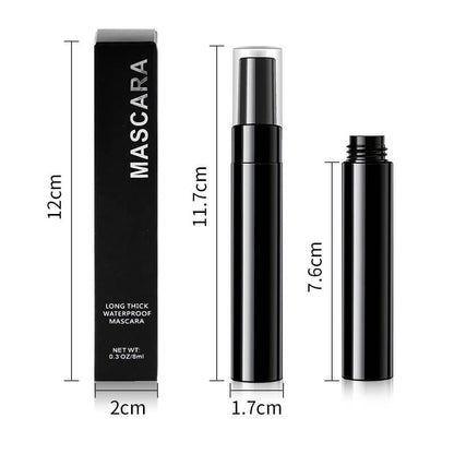 Mascara 4D silk fiber volume thick curling waterproof no smudge