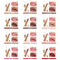 12 color 2 in 1 lip kit matte liquid lipstick cream lipstick lip liner set