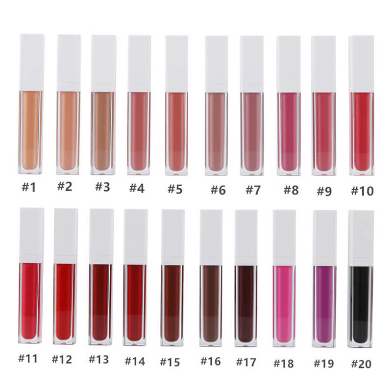 20 color matte lipstick liquid non-stick long lasting waterproof