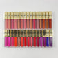 30 color matte liquid lipstick long lasting waterproof gold tube