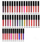 43 color matte liquid lipstick waterproof high pigmented (Color 22-44)